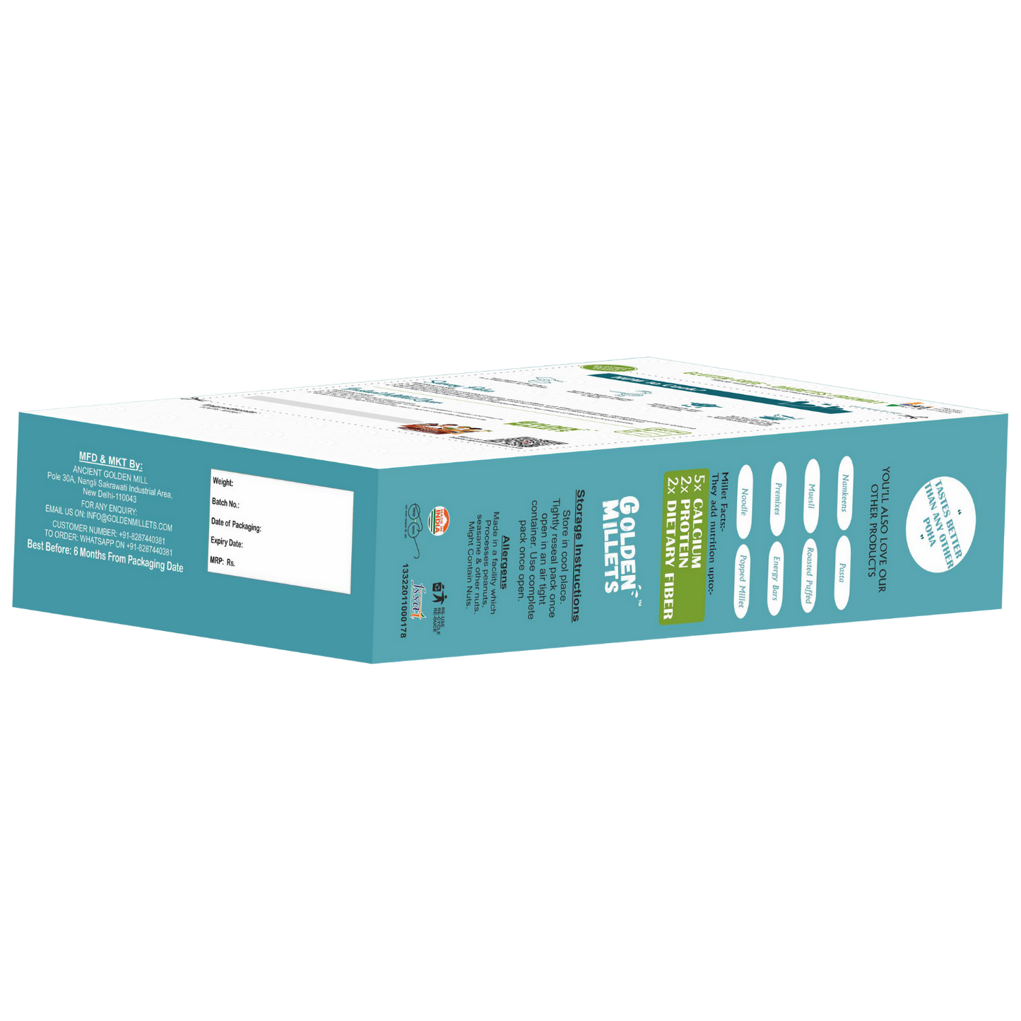 Ragi Poha/Finger Millet Flakes