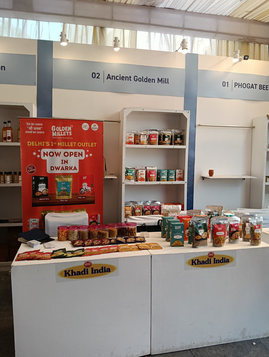 Millets Take Center Stage: Our Thrilling Experience at Amrit Udyan Utsav!