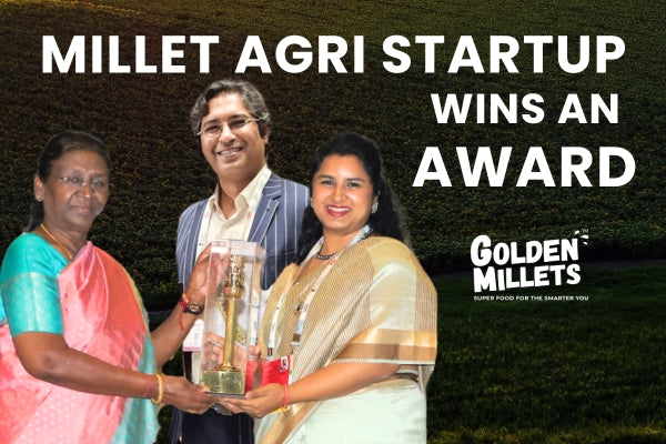 Golden Millets Wins Prestigious Award in Grand Startup Challenge 2023