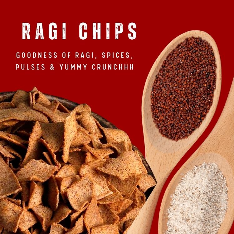 Ragi Chips - 100% Roasted