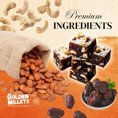 Date Energy bites - Regular traditional till flavour with millets