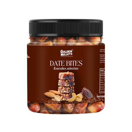 Date Energy bites - Regular traditional till flavour with millets