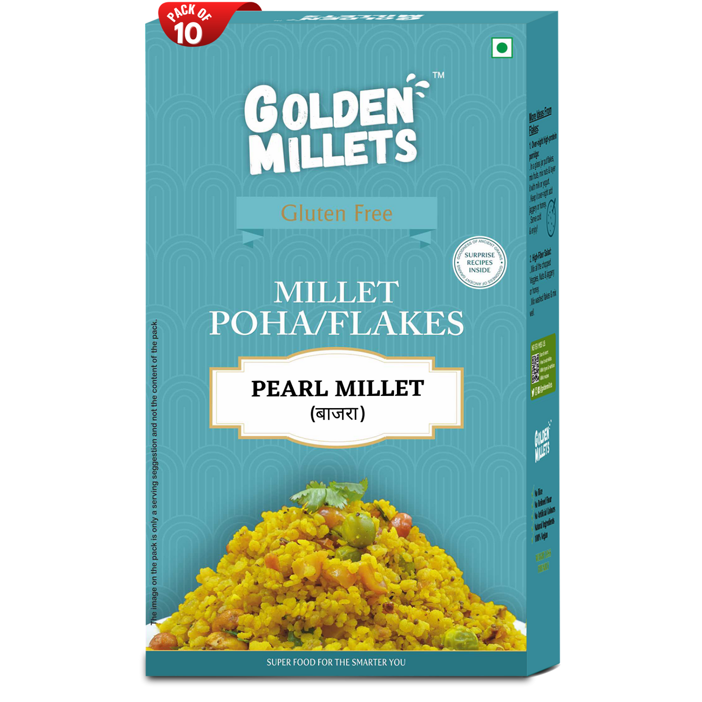 Bajra Poha/ Pearl Millet Flakes