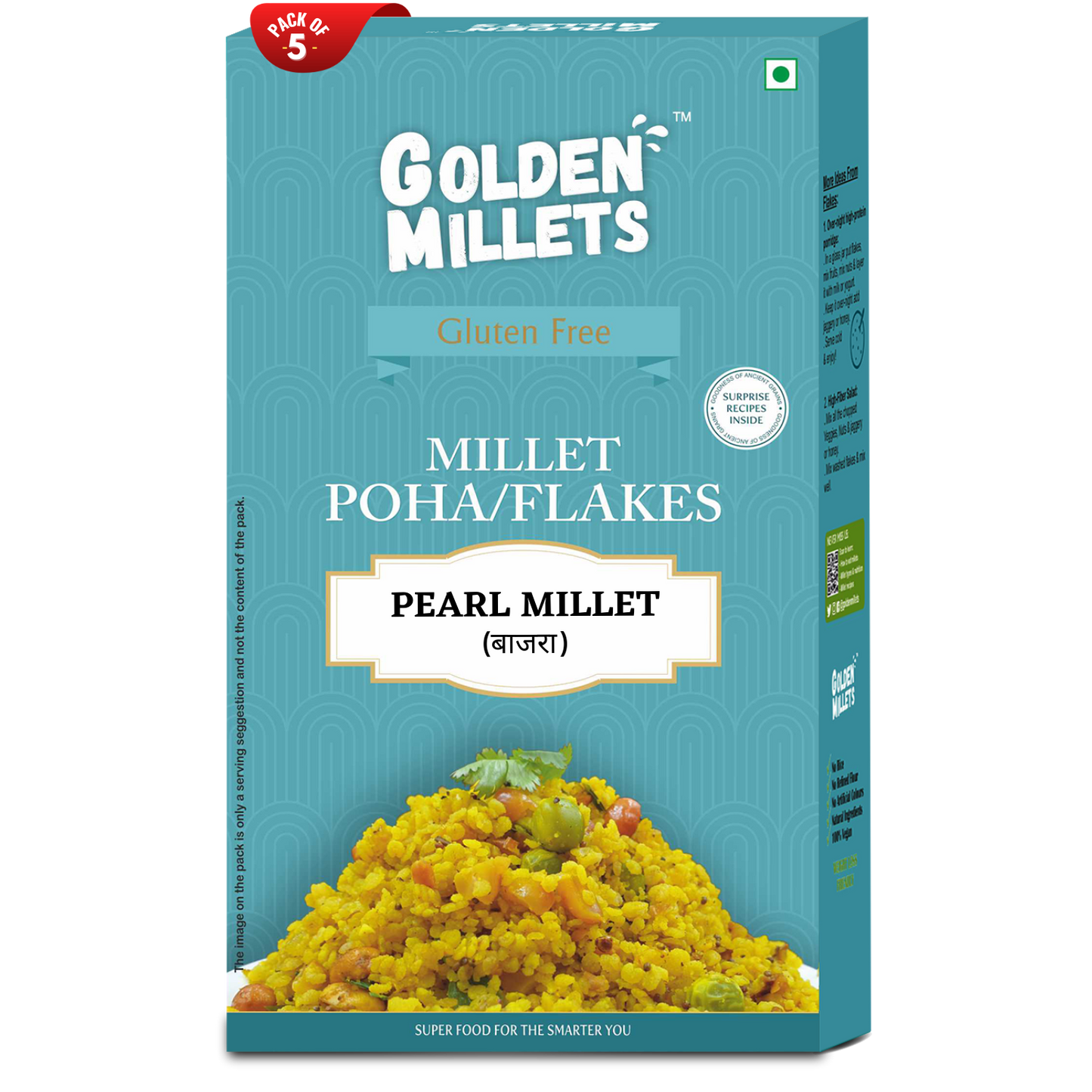 Bajra Poha/ Pearl Millet Flakes