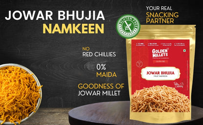 Jowar Bhujia Namkeen - 100% Gluten free