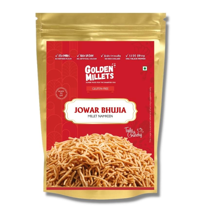 Jowar Bhujia Namkeen - 100% Gluten free