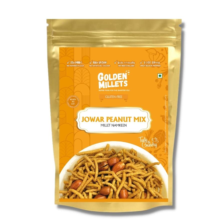 Jowar Peanut Mix  Namkeen - savoury & crunchy