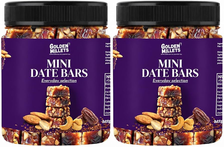Mini Energy Date Bars- Premium