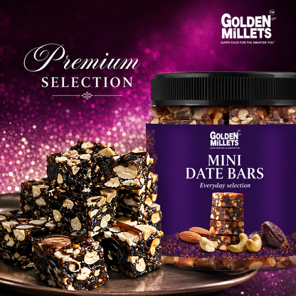 Mini Energy Date Bars- Premium