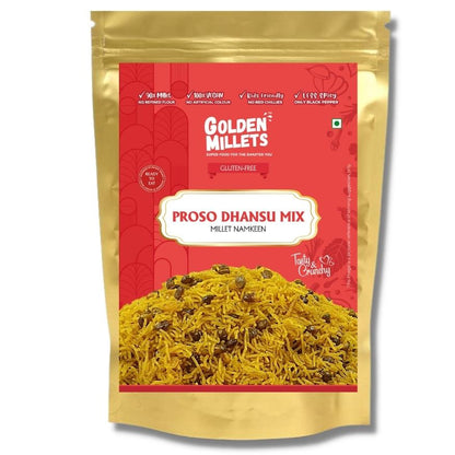 Proso Dhansu Namkeen Dal Biji style - 100% Gluten free